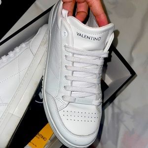 SOLD Valentinos sneakers Size 39 these could fit US size 8 1/2 or 9 snug